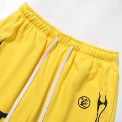 Studios Records Star Shorts Yellow