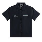 Logo Letter Printed Shirt