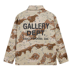 print camouflage Jacket