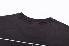 Cotton Green Glasses Sheep Head Printed T-Shirt