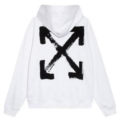 Paint Arrow Hoodie Oversize