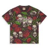Skull And Rose Pattern T-shirt #G559