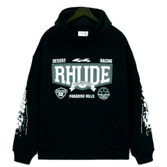 Micro-label letters 4x4 print Hoodie