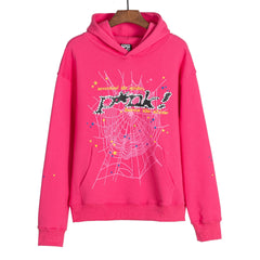 Young Thug Punk Hoodie-Pink #142