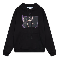 Caravaggio Mercy Arrow Graphic Skate Hoodie Oversize