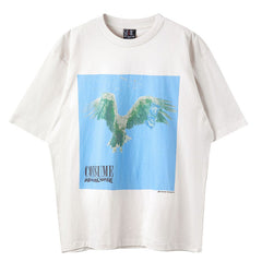 Crew Neck Pullovers Cotton T-Shirt