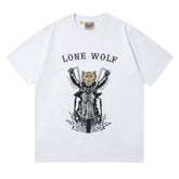 Wolf Motorcycle Pattern T-shirt #G529