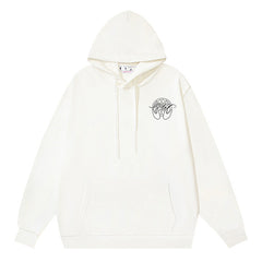 Hand Arrow Boxy Hoodies