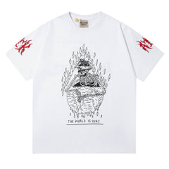 Skull Pattern T-shirt #G530