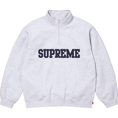 FW24 Collegiate Half Zip Pullover Sweatshirt