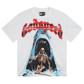 Skeletons Pattern Printed T-Shirts #3035