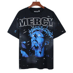 'Mercy' Black Tee