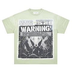 Warning On Sunday Tee