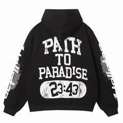 Path To Paradise Hoodie Black
