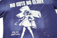 'Carry Your Cross' Navy Blue Tee