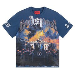 Skeletons Printed T-Shirts #1010