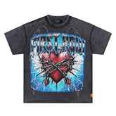 Sacred Heart Rhinestone Tee