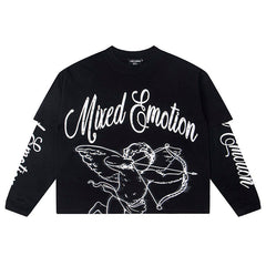 “Blur” Thermal Long Sleeve Tee