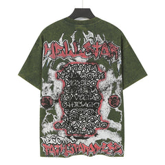 Grills Teeth Portrait Punk Tee
