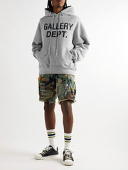 Logo-Print Cotton-Jersey Hoodie
