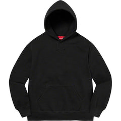 23FW Satin Applique Hoodie