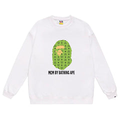 MCM Ape Head Print Sweatshirt