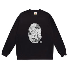 Dragon Ball Print Sweatshirt