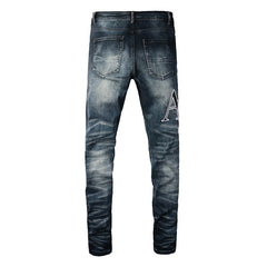 Patchwork Jeans #1324