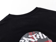 Stroke Camo By Bathing Big Ape Head T-Shirt