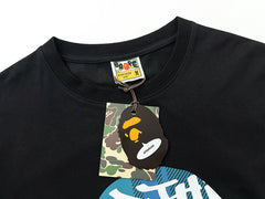 Stroke Camo By Bathing Big Ape Head T-Shirt