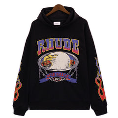 Cartoon letter pattern printing Hoodie