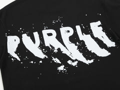 Paint-streaked logo T-Shirt