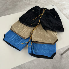 logo-print drawstring swim Shorts