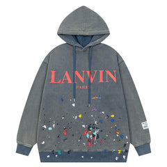 x Lanvin Splatter Hoodie