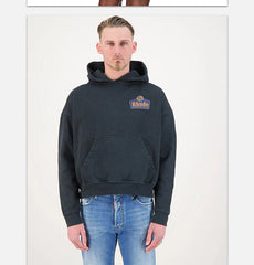 Logo-Print Cotton Hoodie