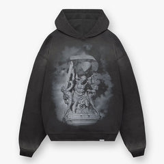 Graphic-Printed Hoodie