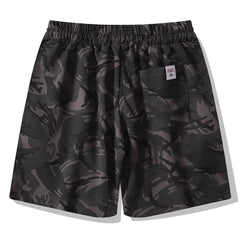 Ape Head Pattern Printed Short