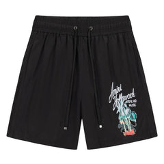 Logo Pattern Printed Short