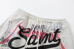 X Takashi Murakami  Graff Sweatshort