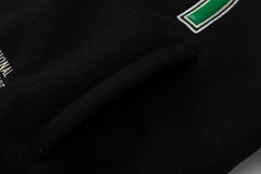 Croco Lea Wool Varsity Jacket