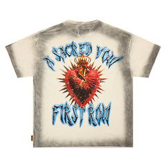 Sacred Vow Crown Heart Rhinestone Tee