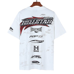White Nascar Tee