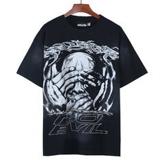 No Evil Black Tee