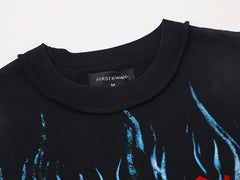 Blue Flame Skull Tee