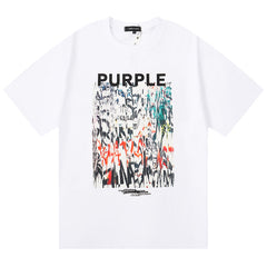 Logo Pattern Print T-Shirt