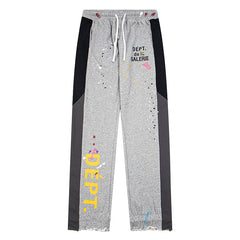 . Paint Splash Printed Sweatpants