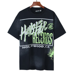 Records 'Black/Green' Tee