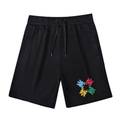 Logo Pattern Printed Short