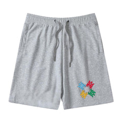 Logo Pattern Printed Short