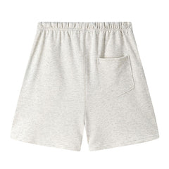 Essentials Embossed Letter Shorts